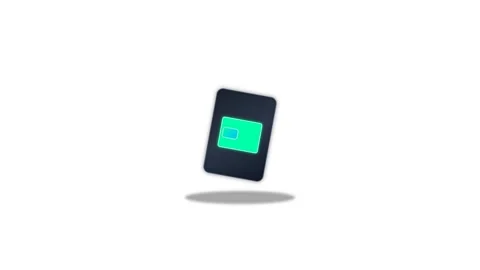 Icon or Object motion digital payment shield Video stock 346183156