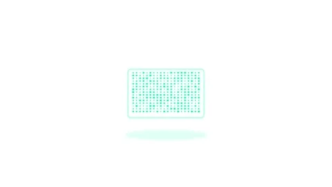 Icon or Object motion digital noise field Vídeos de archivo 346183174