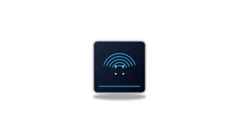Icon or Object motion fingerprint scan animation Vídeos de archivo 346182966