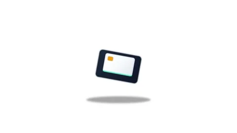 Icon or Object motion  health insurance card Stock-Footage 346183106