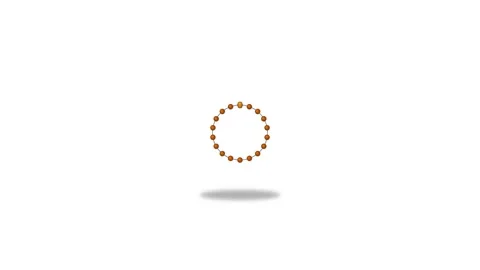 Icon or Object motion prayer beads Stock Footage 346183031