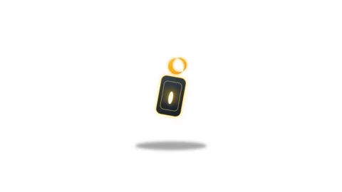 Icon or Object motion ramadan crescent lantern Stock Footage 346183102