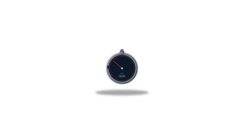 Icon or Object motion stopwatch Stock Footage 346182973