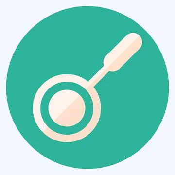 Icon Pan 1 - Flat Style - Simple illustration, Editable stroke. Stockillustratie