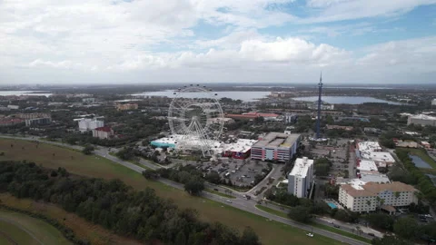 Icon Park in Orlando, Florida Stock Footage 340283076