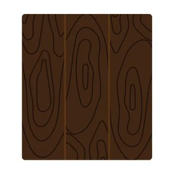 Icon of parquet plank pattern Illustrazione stock