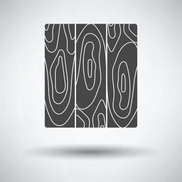 Icon of parquet plank pattern Stock Illustration