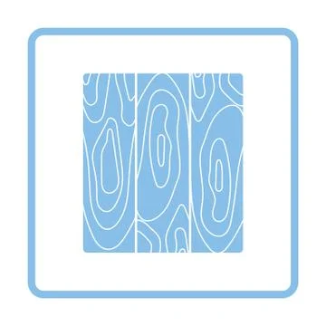 Icon of parquet plank pattern Stock Illustration