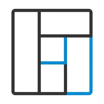 Icon Of Parquet Plank Pattern Stock Illustration