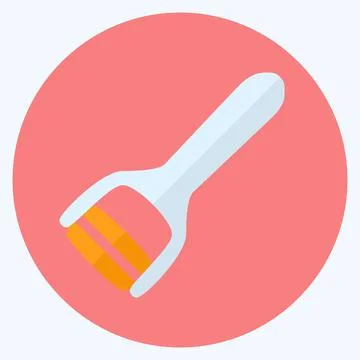 Icon Peeler - Flat Style - Simple illustration,Editable stroke Stock Illustration