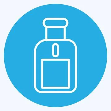 Icon Perfume. related to Eid Al Fitr symbol. islamic. ramadhan. simple illu.. Stock-Illustration