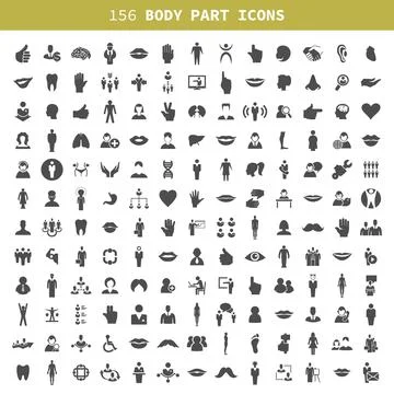 Icon the person2 Stock Photos