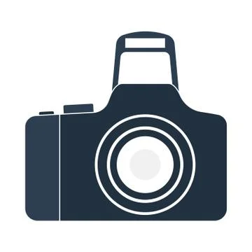 Icon Of Photo Camera Stock Illustration