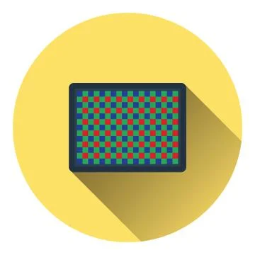 Icon of photo camera sensor Stock Illustration