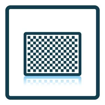 Icon of photo camera sensor Illustrazione stock