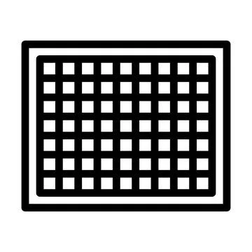 Icon Of Photo Camera Sensor Stock Illustration
