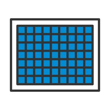 Icon Of Photo Camera Sensor Stock Illustration