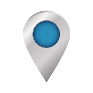 Icon pointer for navigation on a white background. Stock Illustration