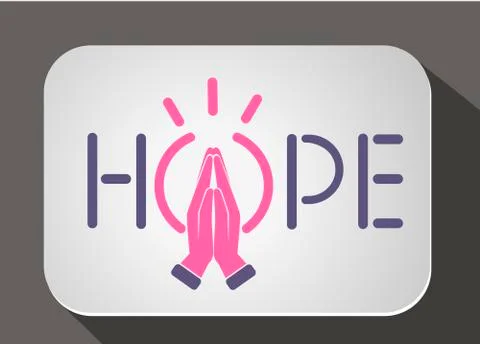 Icon prayer Stock Illustration