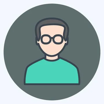 Icon Programmer. suitable for Programming symbol. color mate style. simple de Stock-Illustration