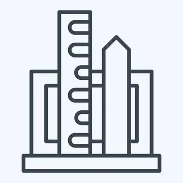 Icon Project Management. related to Creative Concept symbol. line style. si.. Stock Illustration
