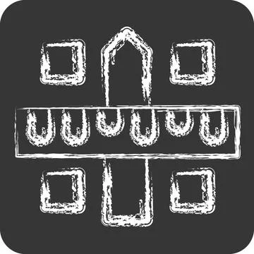 Icon Prototype. related to Creative Concept symbol. chalk Style. simple des.. Stock Illustration