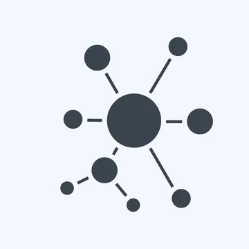 Icon Q-Learning. related to Machine Learning symbol. glyph style. simple de.. Stock Illustration