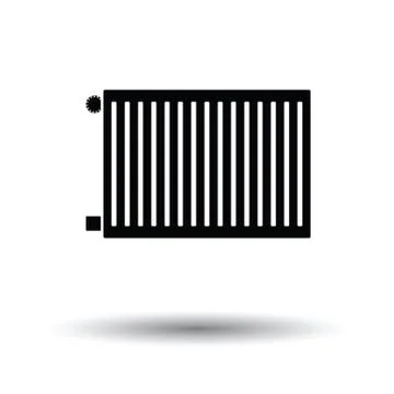 Icon of Radiator Stock Illustration
