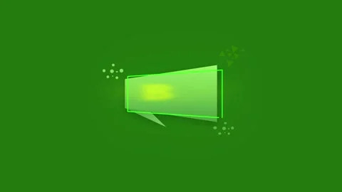 Icon with red warning stamp. Speech bubble icon symbol. Important informati.. Stock Footage 257762898