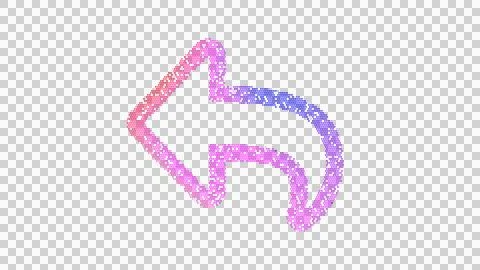 Icon reply is made up of LED square shapes. There are bright diodes and there 스톡 일러스트