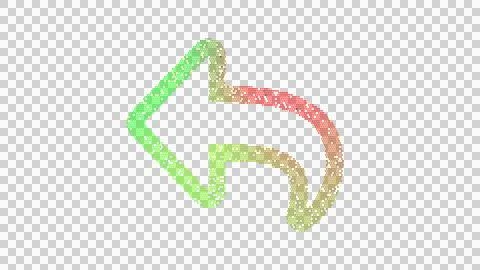 Icon reply is made up of LED square shapes. There are bright diodes and there 스톡 일러스트
