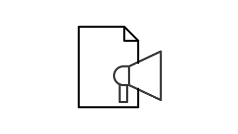 Icon representing file sharing, featuring two overlapping documents with ar.. Stock Footage 334095261