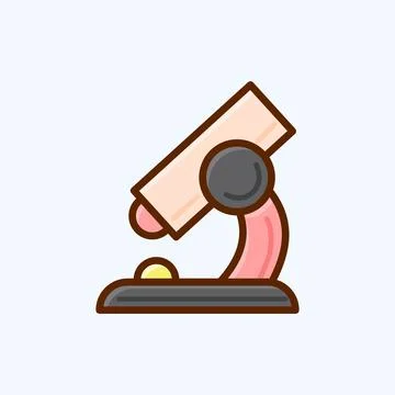 Icon Research. suitable for Startup symbol. flat style. simple design editabl Stock Illustration