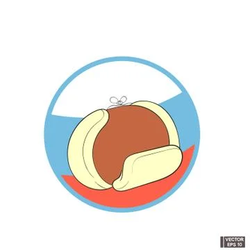 Icon russian tradition. Stock Illustration