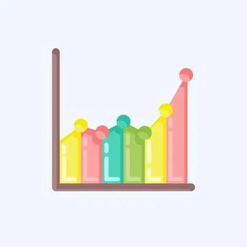 Icon Sample Data. related to Machine Learning symbol. flat style. simple de.. Stock Illustration