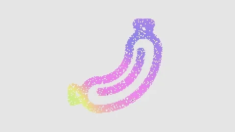 Icon sausage is made up of LED square shapes that shimmer and flicker. There are Stock Footage 299783356