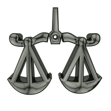 Icon scale 3d Stock Illustration