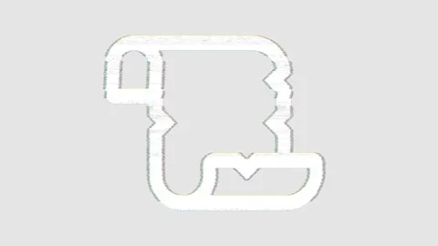 Icon scroll old is distorted. Glitch. Noise, chromatic aberration, geometric Stock Footage 306867164