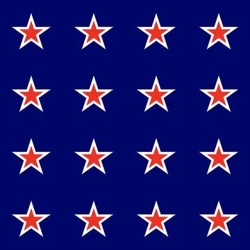 Icon, seamless pattern flag america 4 july 스톡 일러스트