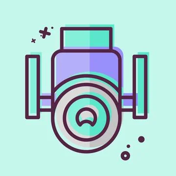 Icon Security Camera. related to Home Security symbol. MBE style Stock Illustration