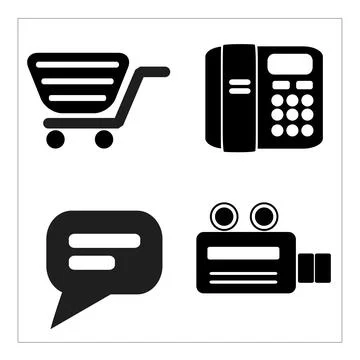 Icon set for graphic designer. Stock Illustration