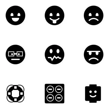 Icon set for graphic designer. vector illustration Stock Illustration
