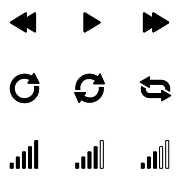 Icon set for graphic designer. vector illustration Stock Illustration