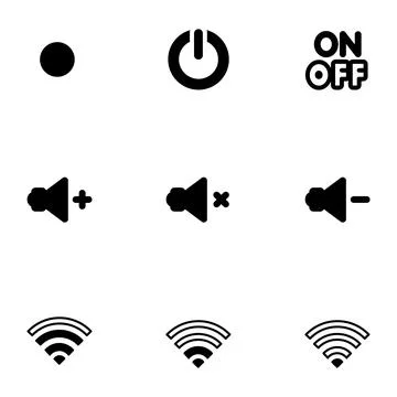 Icon set for graphic designer. vector illustration Stock Illustration