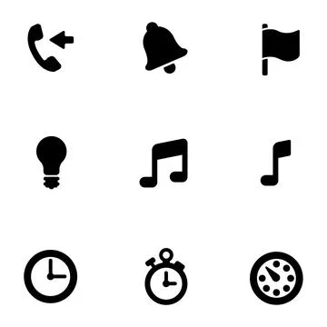 Icon set for graphic designer. vector illustration Stock Illustration