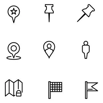 Icon set for graphic designer. vector illustration Stock Illustration