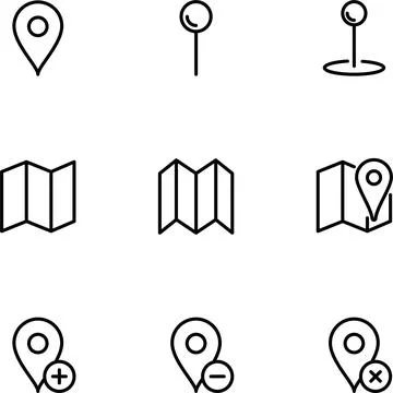 Icon set for graphic designer. vector illustration Stock Illustration