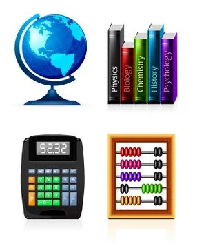 Icon set Stock Illustration