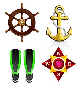 Icon set Stock Illustration