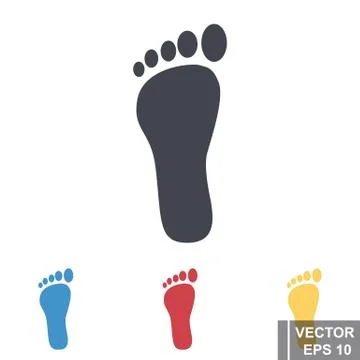 The icon. Set. Isolated on white background. For your design. Ilustração Stock